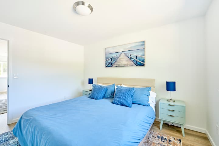 3. Schlafzimmer im The Cowbunga mit Kingsize-Doppelbett
