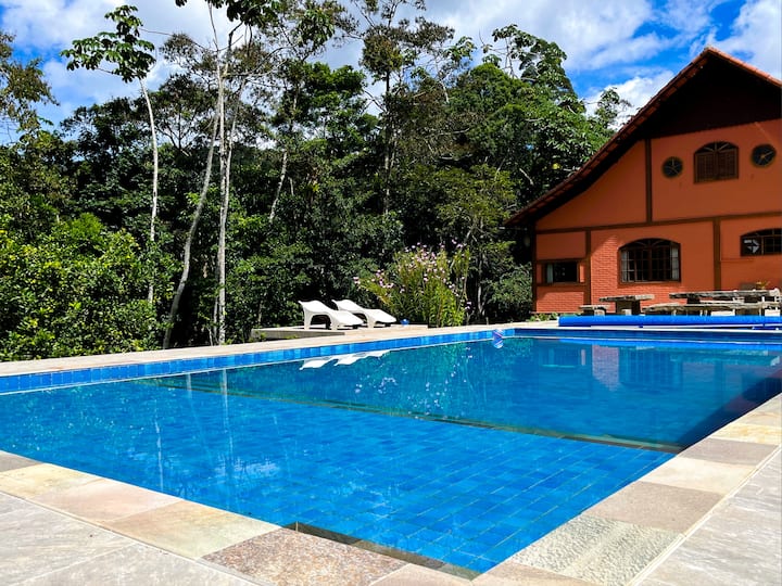 Sítio Nas Montanhas Piscina E Churrasqueira. - Petrópolis