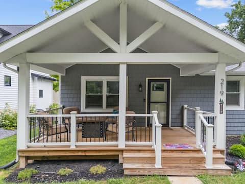 Trail side in the heart of Winona Lake
