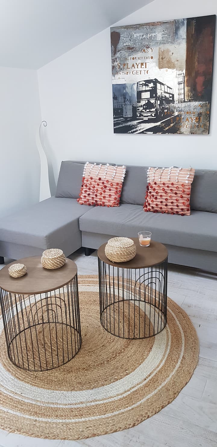 Appartement T2 De 35m2
Sur Terrain Privé En Rdc - Bidart