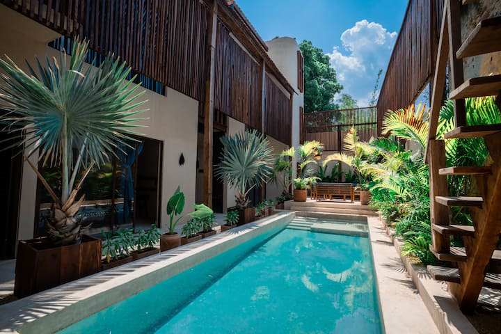 Merida Mexico Rentals Unique Design 'Casa Mandarina' 4BDR with Pool - Houses for Rent in ...