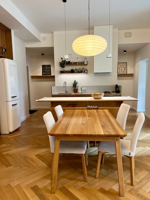 Modern apartment in historic area