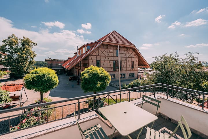 Ferienhof Hügle: Family apartment manor house XXL
