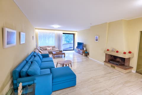 Spacious, well located Apt., Messe & City 1600ft²