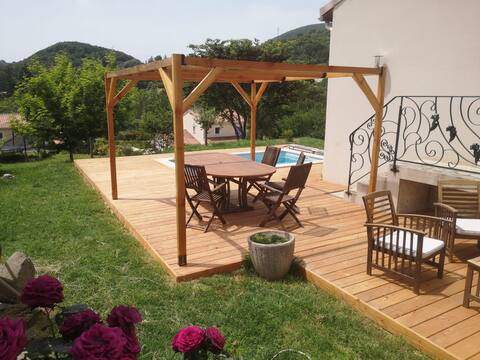 Detached house with private pool