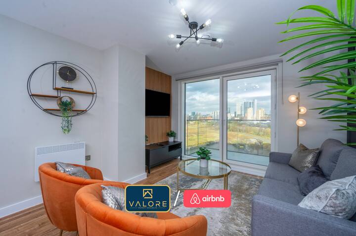 Luxury Waterfront 2br | Free Gym Access + Parking - Manchester