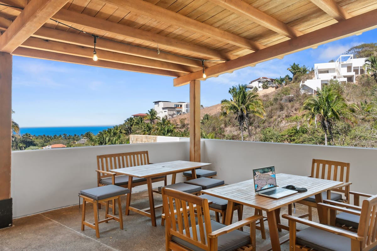 Take your morning coffee up here and watch Sayulita wake up. The rooftop is yours every day.