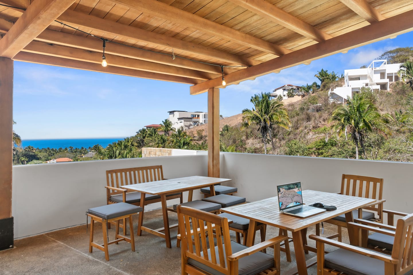 Take your morning coffee up here and watch Sayulita wake up. The rooftop is yours every day.