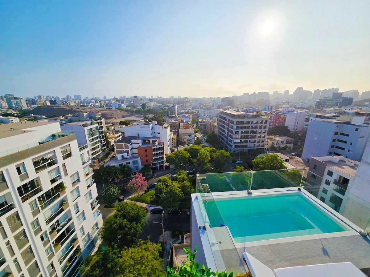 Penthouse luxury private Jacuzzi terrace 6BR - Apartments for Rent in ... - Penthouse Apartment Rentals Lima