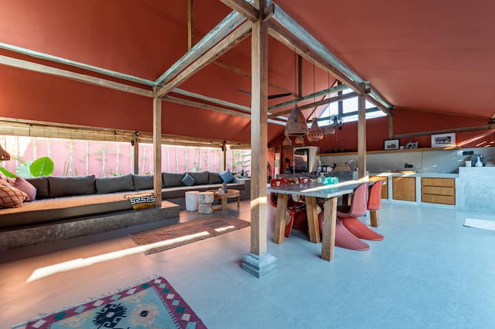 New Moroccan Vibe 2br Pool Villa - Canggu