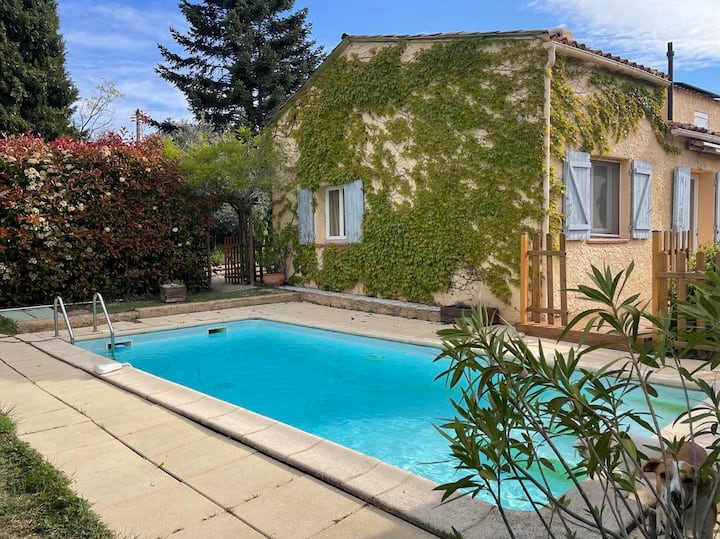 Villa Climatisée Avec Piscine - 4 Chambres Doubles - 엑상프로방스