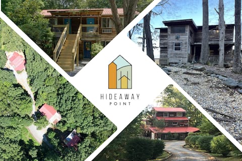 Hideaway - sleeps 30 | Hot Tubs, Fire Pit, Sauna