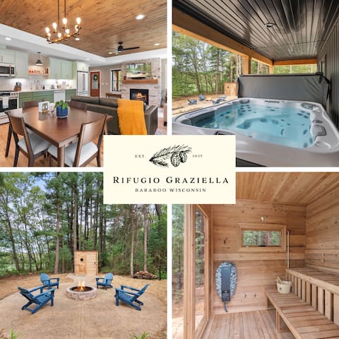 Sauna | Hot Tub | EV+ | Luxury | Cozy | Private