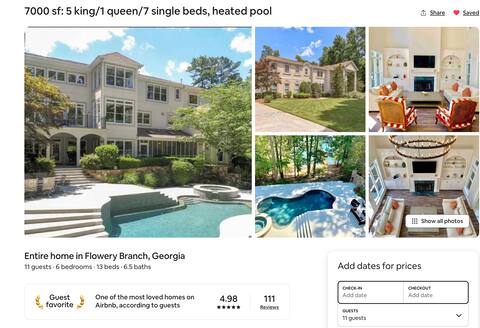 Sunrise Villa - 7000 sf, heated pool, great views