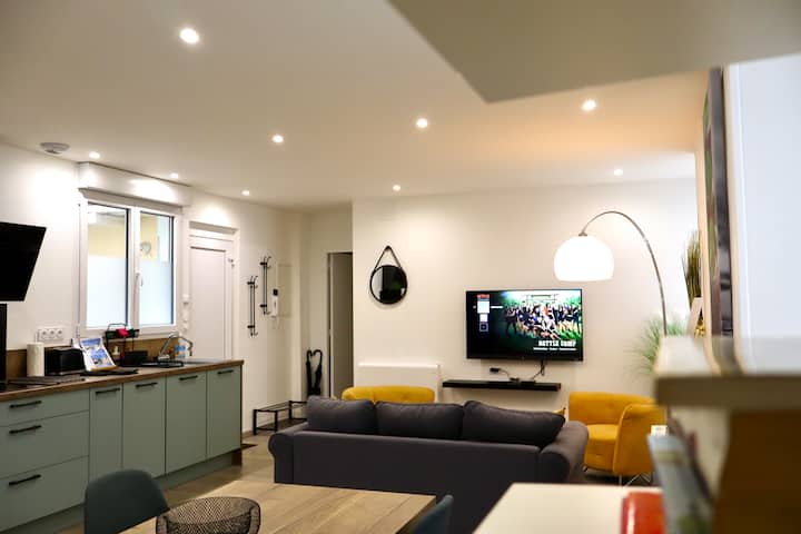 L'harmonie-2 Suites Parentales-hyper Centre-72 M² - Lourdes