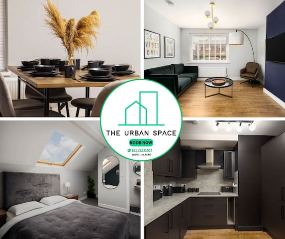 Close to Media City/Old Trafford – 5 Bedroom House