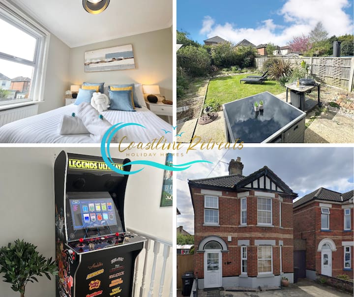 The Capstone Retreat, Garden, Parking, Arcade - Bournemouth