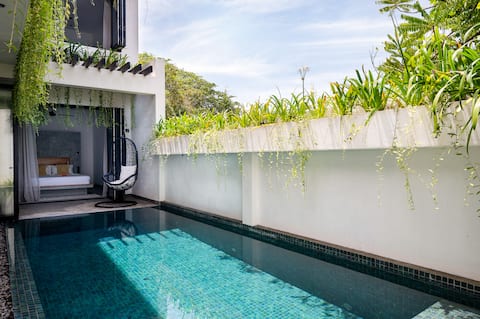 Sudu Villa - Hiriketiya -Poolside Apartment
