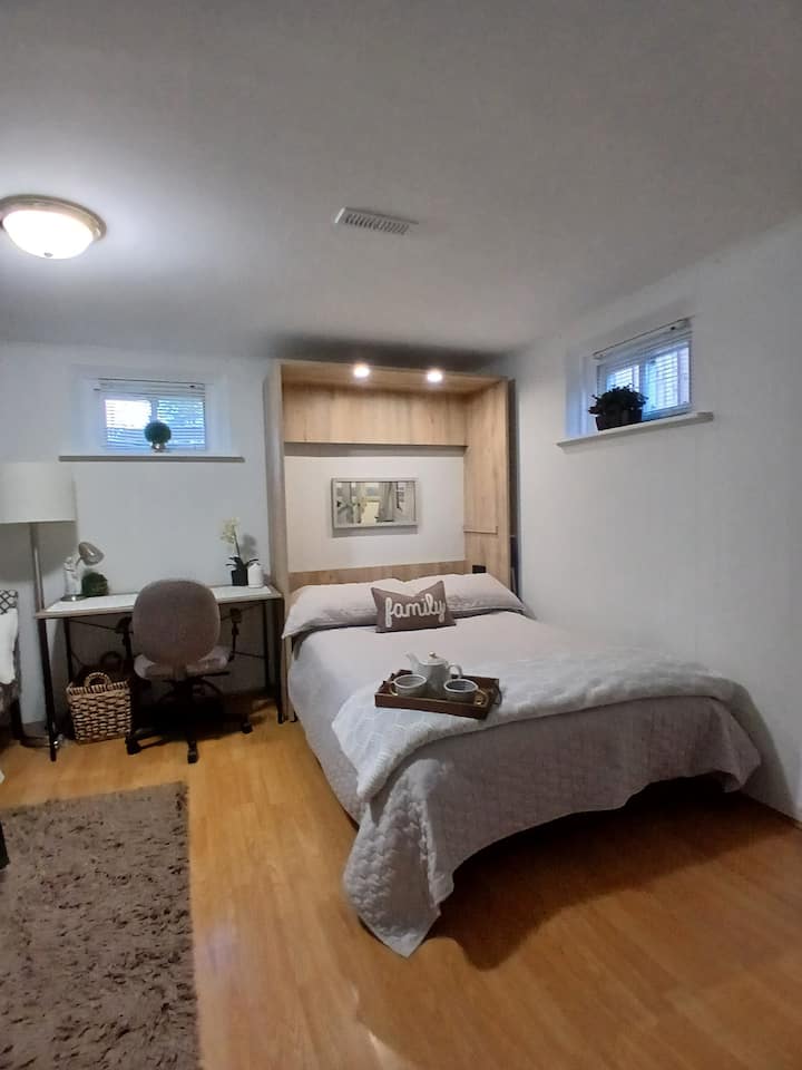 سرير ميرفي مزدوج 