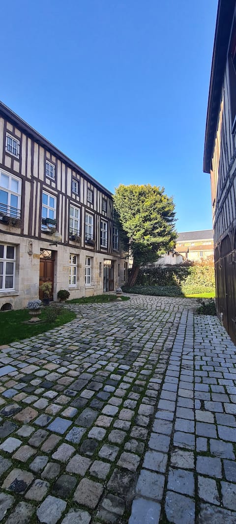Duplex with character in the city center