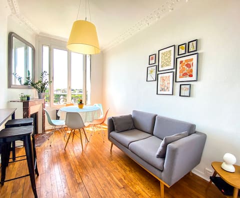 Charming pied-a-terre 3P 2 bedrooms 9 min La Défense