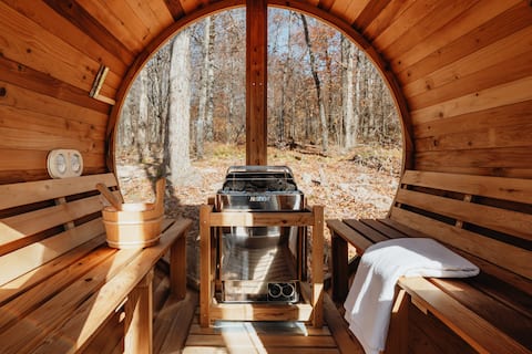 The Glove |
with sauna & cold plunge