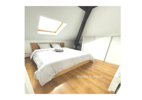 *Near the garden*proche Paris Sud RER et Orly