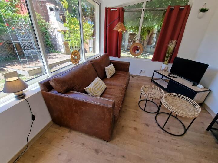 Maison Charmante Avec Clim Bord De Mer 6 Pers. - Vias