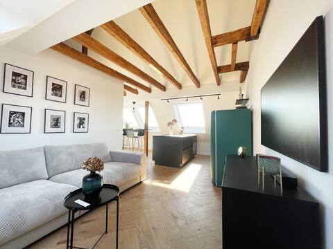 Stylish loft apartment near Düsseldorf