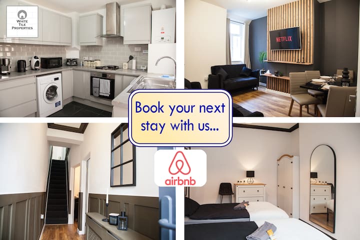 Modern 4BR House – City Getaway, Free Parking!