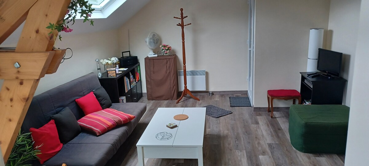 Top Airbnb: Apartment with garden area/Cyclist-friendly à Val D'oise