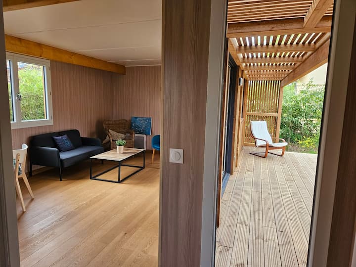 Maison En Bois Sur Pilotis - Montfort-l'Amaury