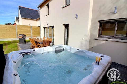 Villa L'Emeraude with jacuzzi near Saint Malo