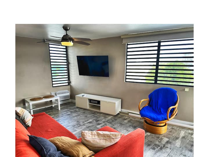 Ocean Park Water Views 1bed/bath - San Juan