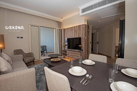 Superior one bedroom Sea view-Azzurr Salh Hasheesh