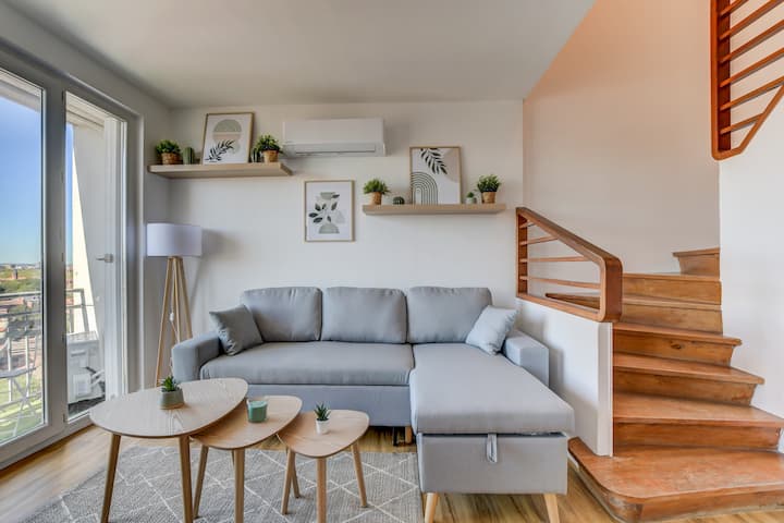 Sunset Duplex T3*st-sauveur*grand-rond*ozenne - Toulouse