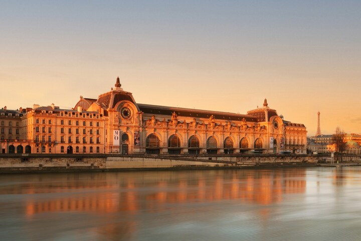 Váš domov pre otvárací ceremoniál olympijských hier v Paríži 2024.  Musée d'Orsay. 