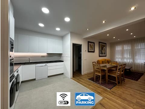 Propiedad de Airbnb exitosa: New. Free parking. Downtown. Spacious. Outward-facing. en Bilbao