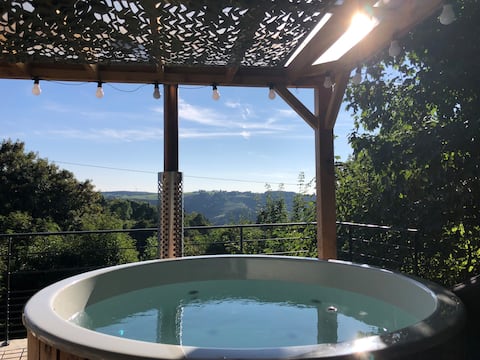 L'Orée du Mézenc - Nordic bath*View*Wifi