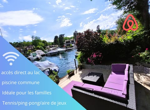 Happiness by the water