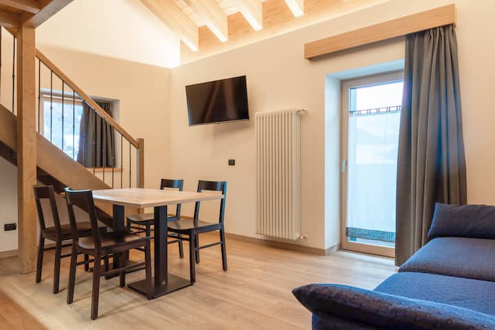 Attic One Bedroom Apt (4 Pax) | Residence Nevegall - Ливиньо