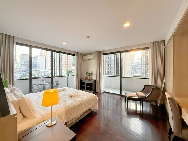 130m²Apt 2B(4beds)/BTS Phrom Phong /EmSphere/Pool gallery image 3