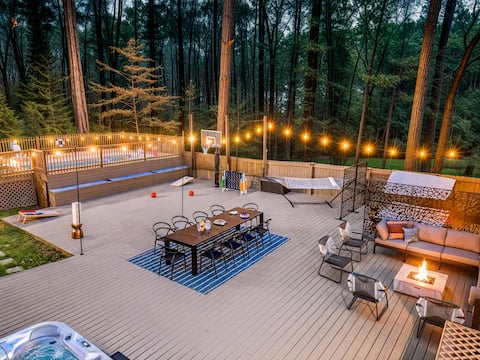 Successful Airbnb property: ATL Patio Paradise | Private Pool, Hot Tub, B-Ball in Collier Heights