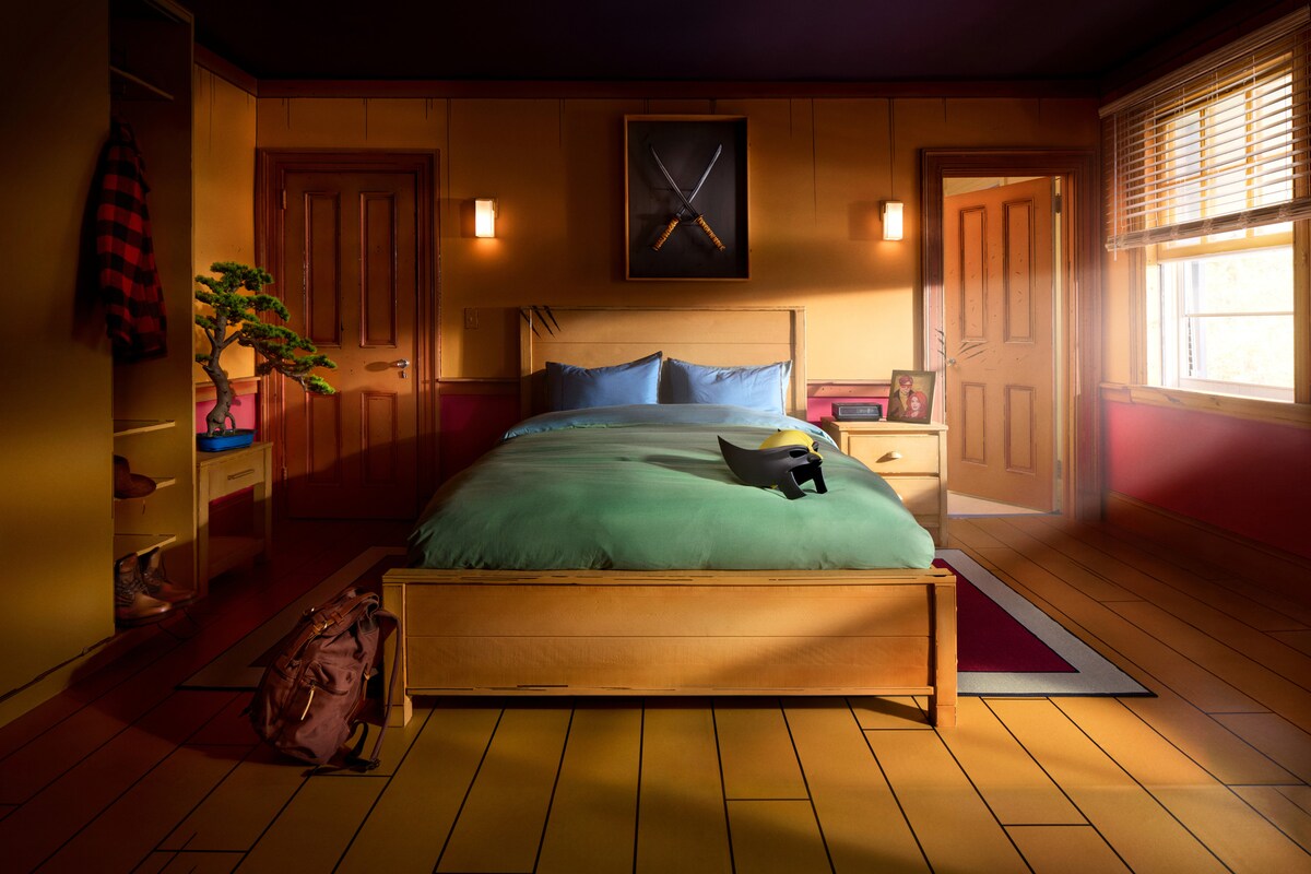 Quarto Wolverine - Foto: Divulgação/Airbnb