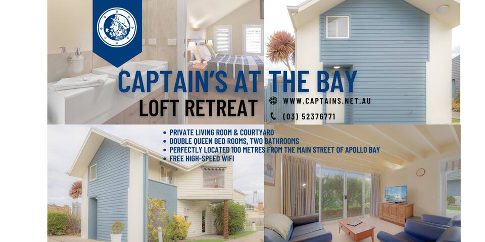 Captain’s at the Bay | 2 Bedroom | Close to Beach!