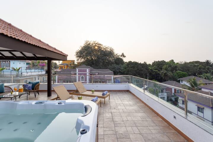 Brand New 4BR Penthouse Candolim
