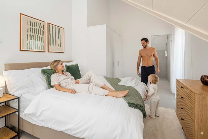 Mucho espacio y libertad para toda la familia, incluso si viajas con niños pequeños o abuelos.