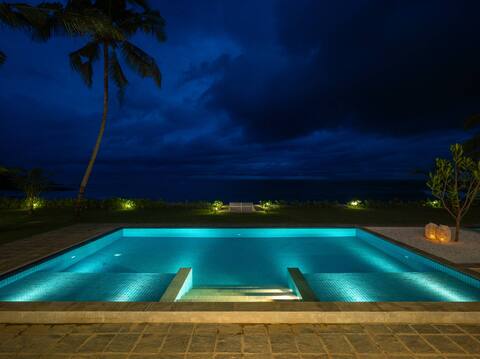 A Luxury Villa and a Private Beach in Mirissa