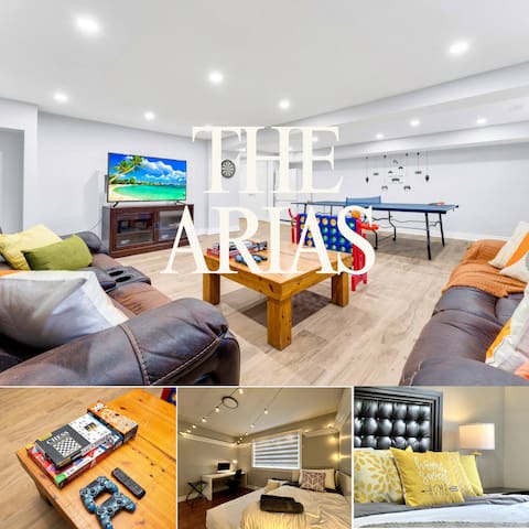 Toronto Stay: Free Parking, Games, Ping Pong, WiFi