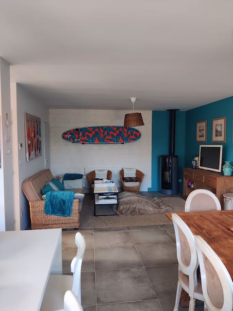 Top performing Airbnb: RARE - New house with pool in Cabourg